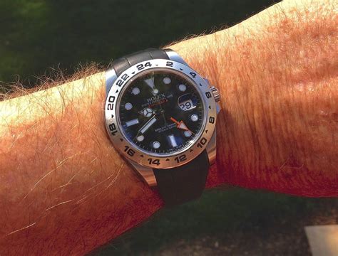 Rolex explorer rubber band